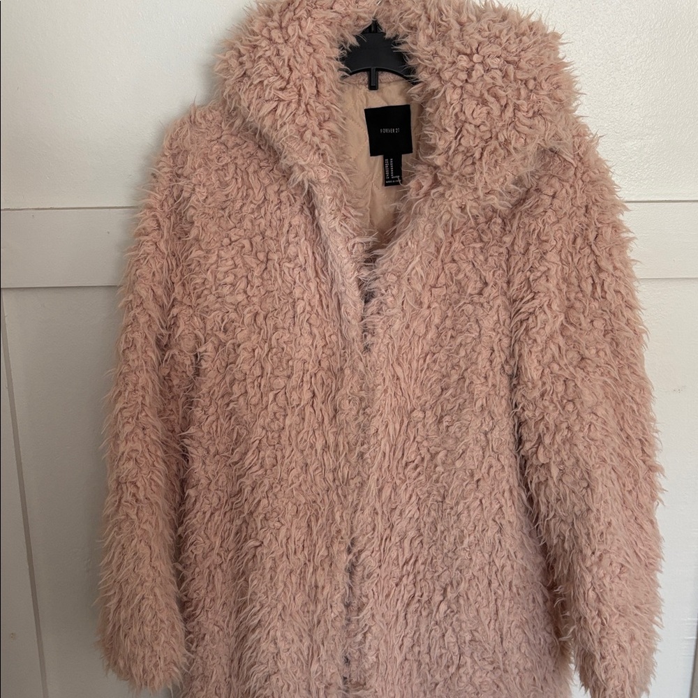 Long Fuzzy Jacket - Picture 2 of 5
